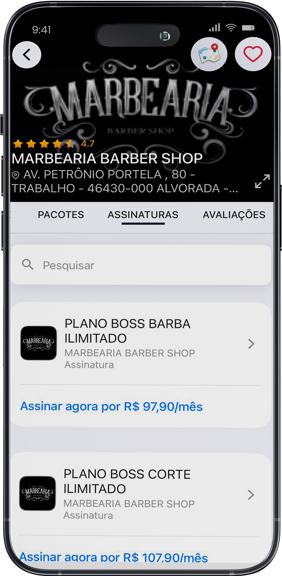 App Marbearia